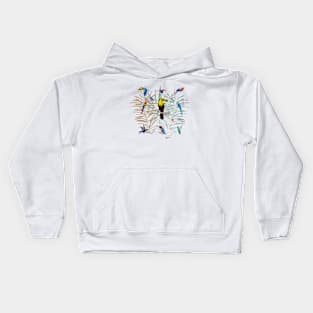 Tropical vibes Kids Hoodie